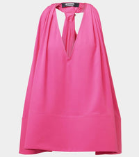 Jacquemus Norma halterneck top