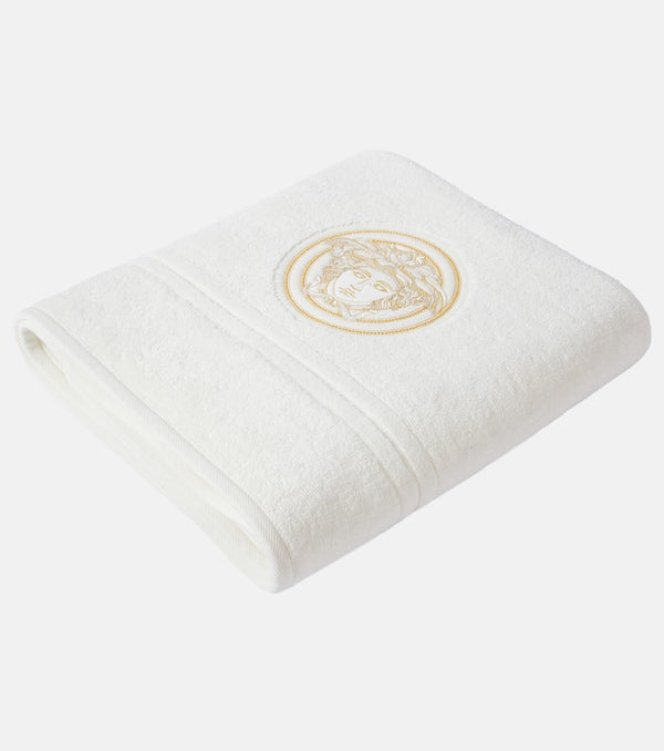 Versace Home Medusa Gala cotton terry bath mat