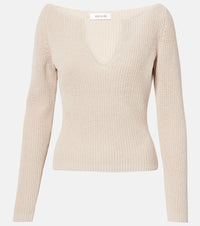 Aya Muse Caeli cotton-blend top