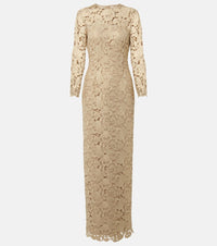 Oscar de la Renta Floral lace gown