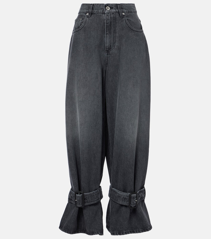 JW Anderson Mid-rise wide-leg jeans