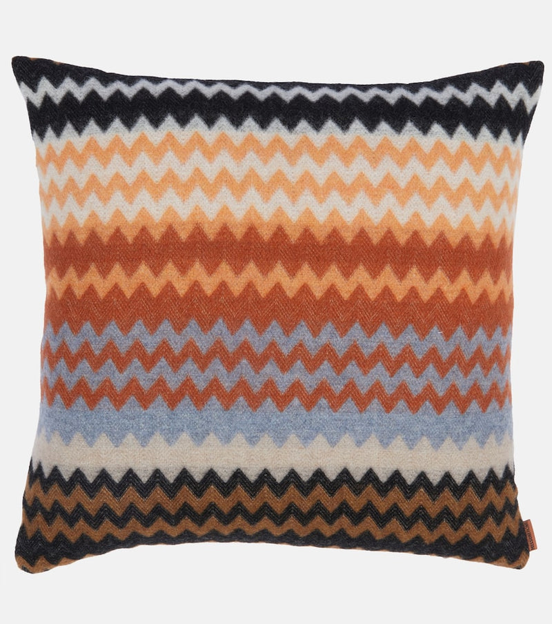 Missoni Humbert wool-blend cushion