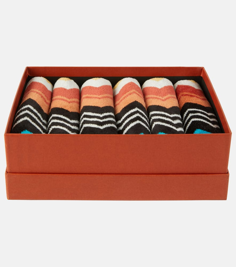 Missoni Giacomo set of 6 face towels