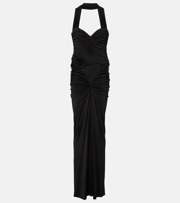 The New Arrivals Ilkyaz Ozel Samsara ruched strapless gown