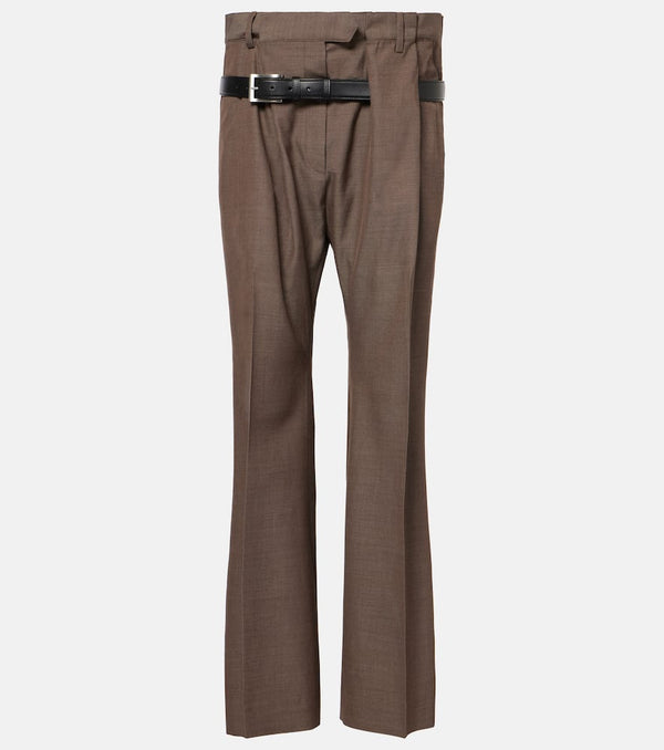 Acne Studios Partar wool flared pants