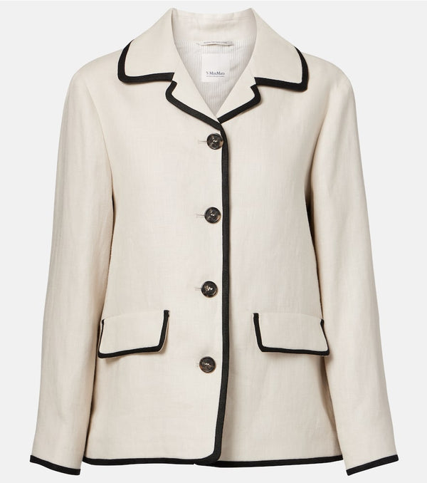 S Max Mara Leslie linen jacket