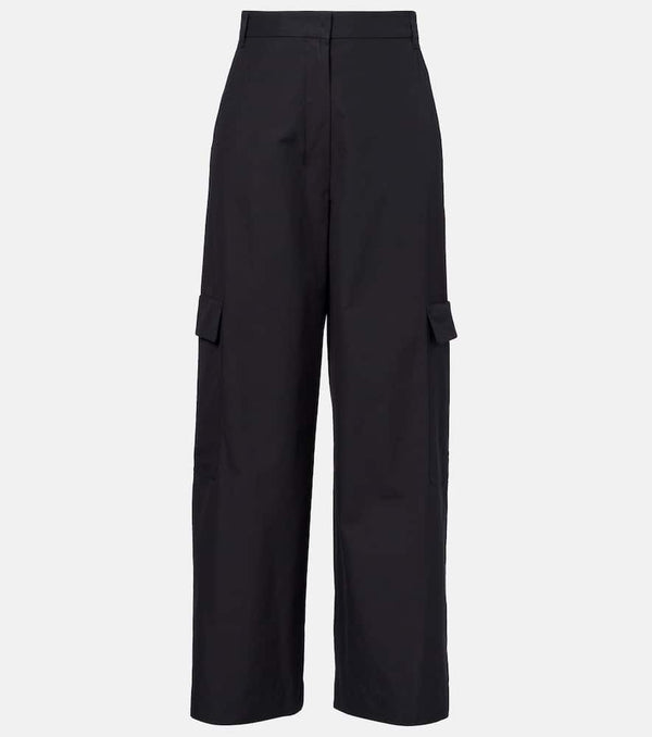 S Max Mara Gloria high-rise cotton cargo pants