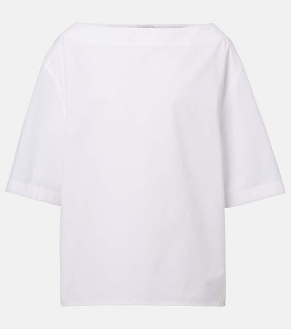 Tod's Oversized cotton poplin top