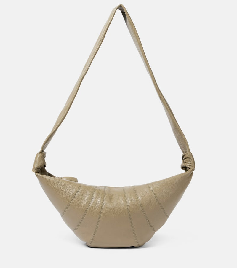 Lemaire Croissant Medium leather shoulder bag