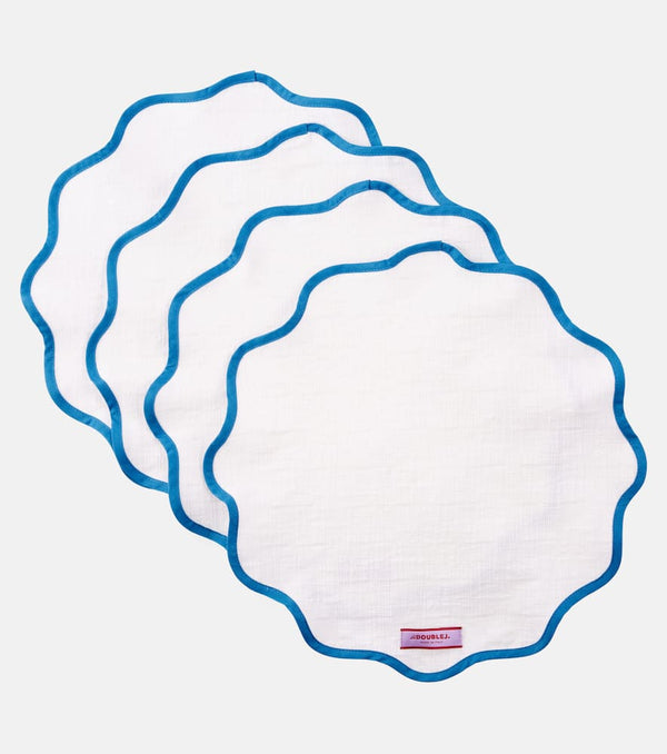 La DoubleJ Cloud set of 4 cotton placemats