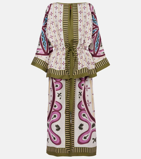 La DoubleJ Apericena printed silk dress