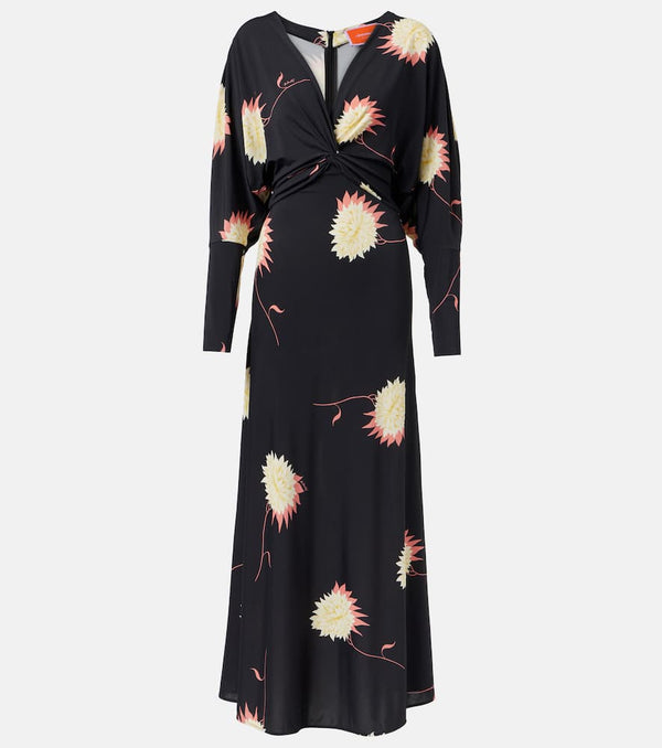 La DoubleJ XX floral jersey maxi dress