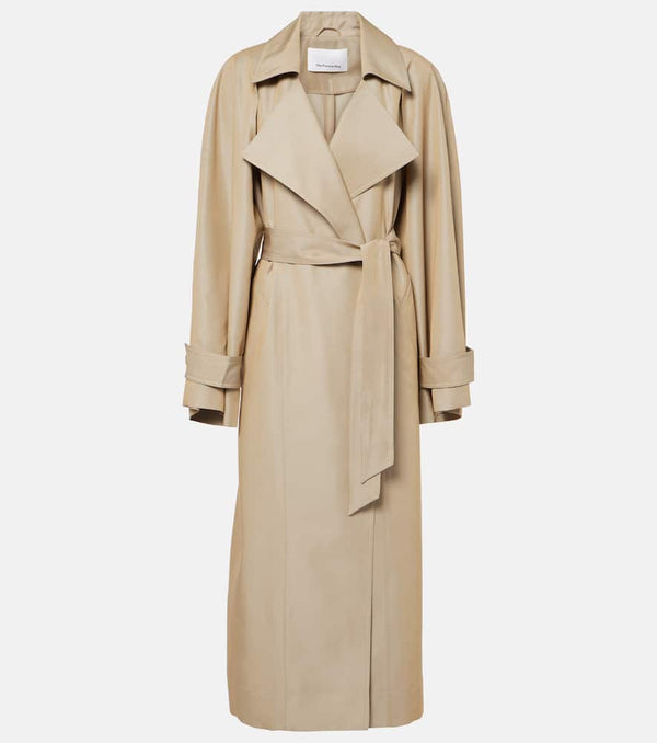 The Frankie Shop Astoria cutout trench coat