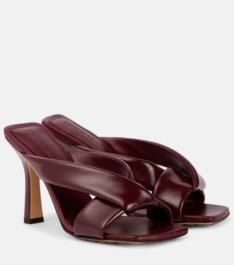 Bottega Veneta Riva 90 leather sandals