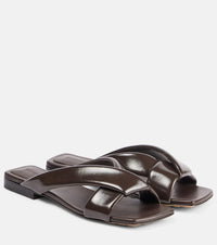 Bottega Veneta Riva leather sandals