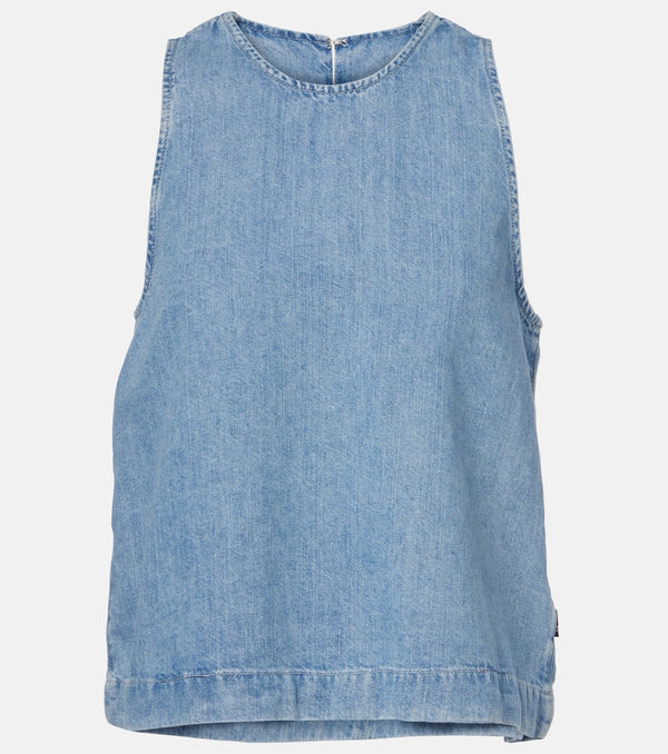 7 For All Mankind Kansas denim top