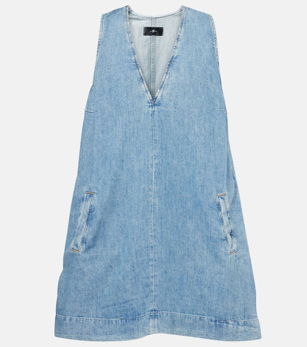 7 For All Mankind Denim minidress