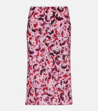 Dries Van Noten Floral pencil skirt