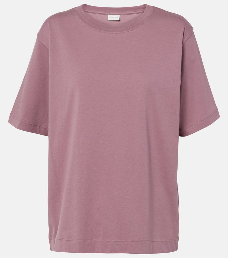 Dries Van Noten Oversized cotton jersey T-shirt