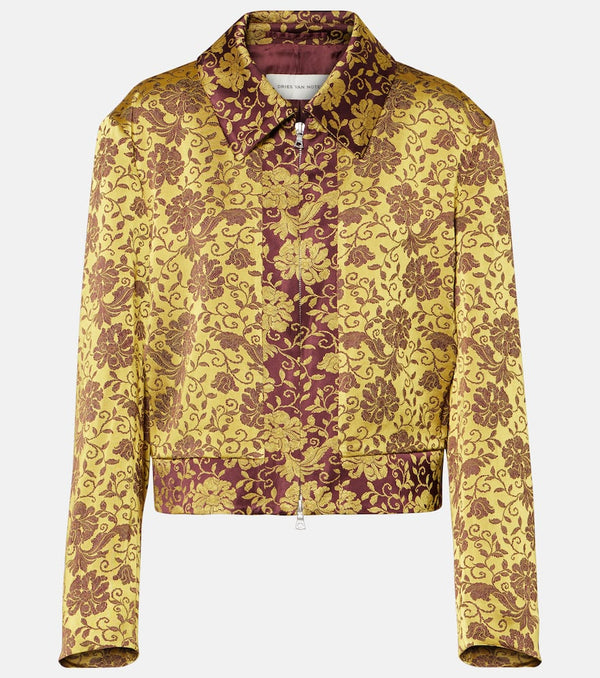 Dries Van Noten Floral jacquard jacket