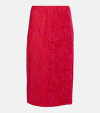 Dries Van Noten Printed pencil skirt
