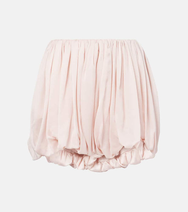 Chloé Silk charmeuse shorts