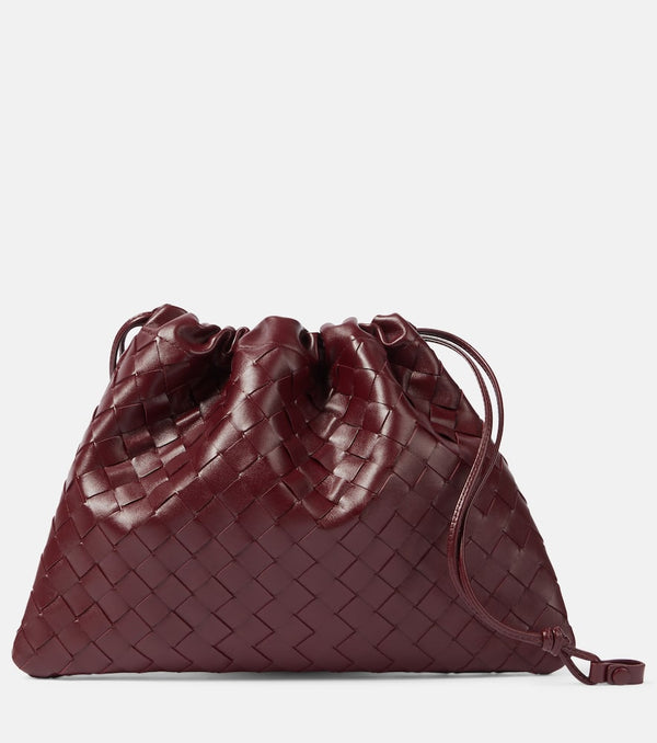 Bottega Veneta Intrecciato leather pouch