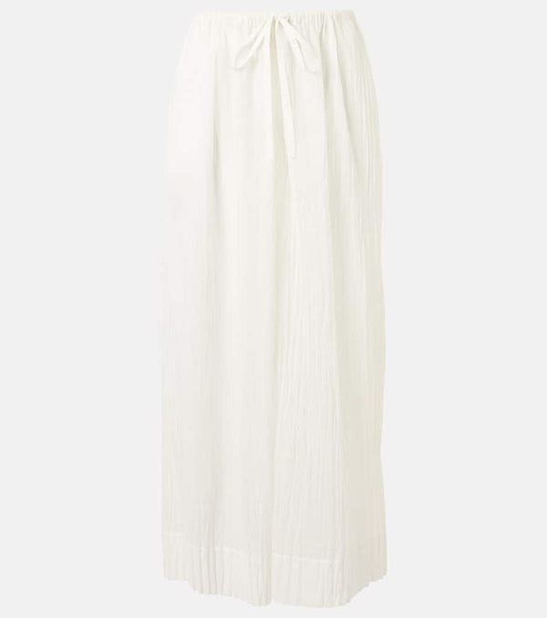 The Row Hypnosta cotton wide-leg pants