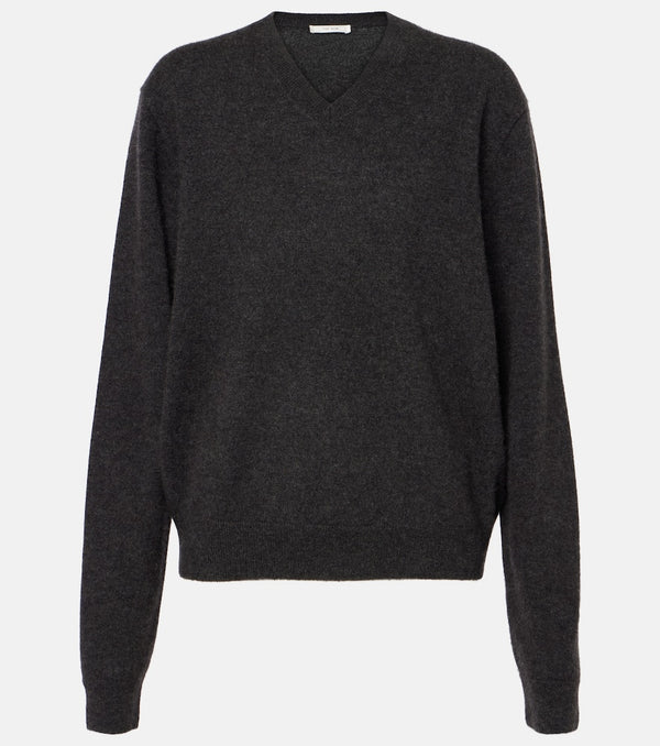 The Row Jahi cashmere, cotton, and silk sweater