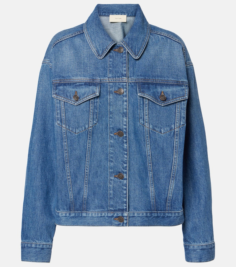 The Row Sebilia Denim Jacket Blue