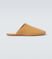 Bottega Veneta Sunday Intrecciato leather mules