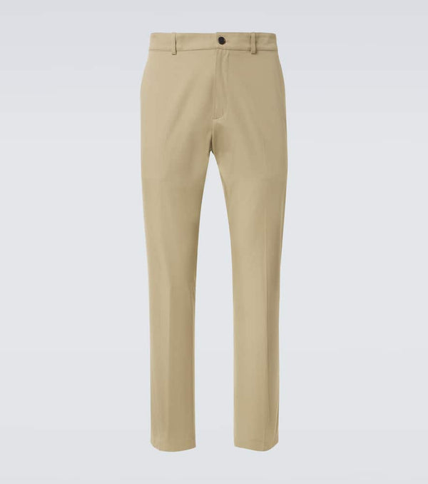 Burberry Cotton gabardine slim pants