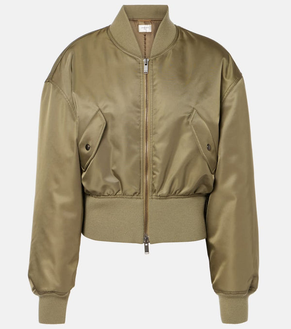 Saint Laurent Padded bomber jacket