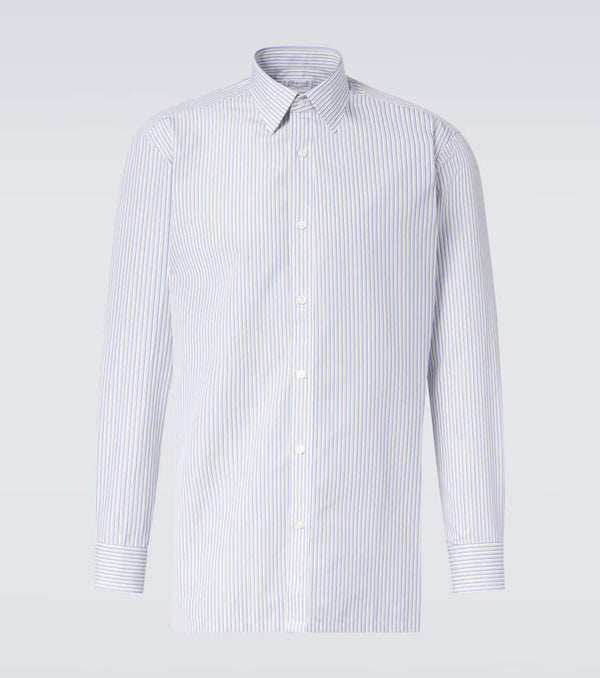 Charvet Striped cotton shirt