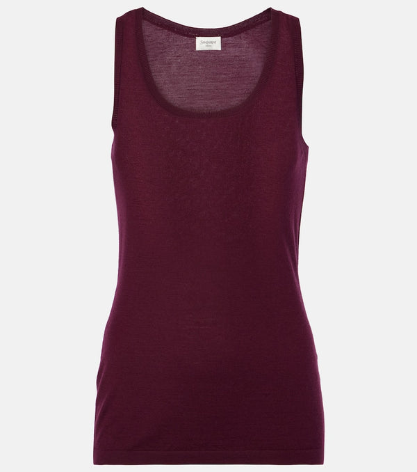 Saint Laurent Wool tank top