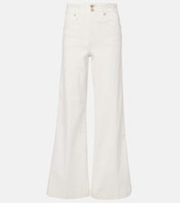 Frame The Seamed Wide high-rise pants
