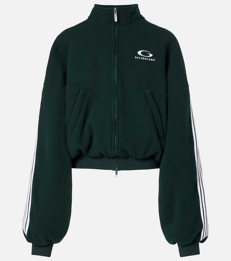 Balenciaga Loop Sports Icon fleece jacket