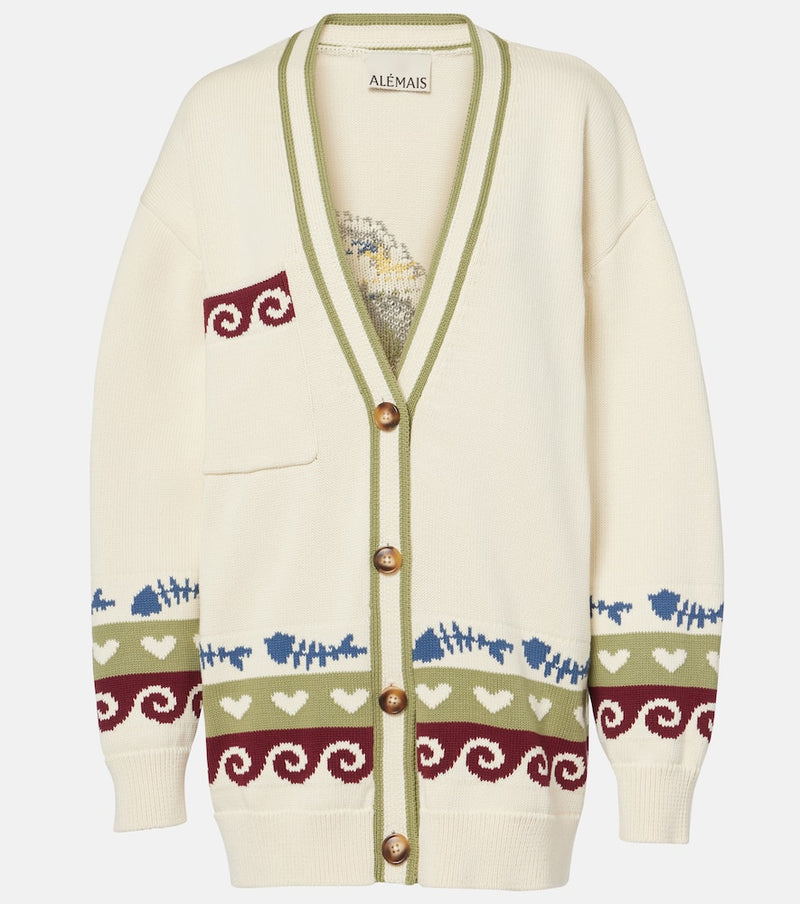 Alemais Bath House cotton cardigan