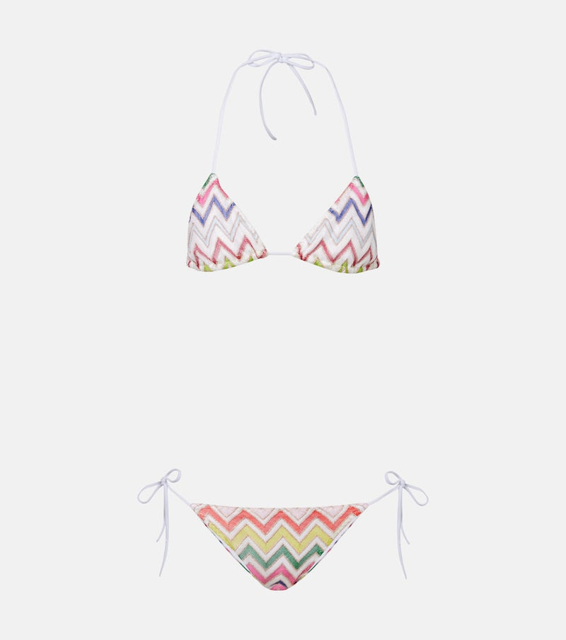 Missoni Zigzag lame bikini