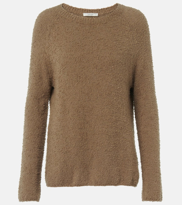 The Row Kathy cotton boucle sweater