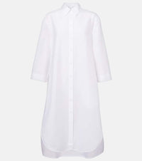 Max Mara Sella cotton-blend shirt dress