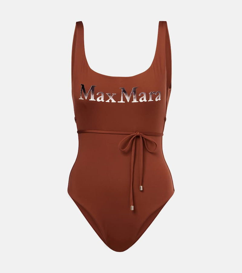 Max Mara Carisma belted swimsuit