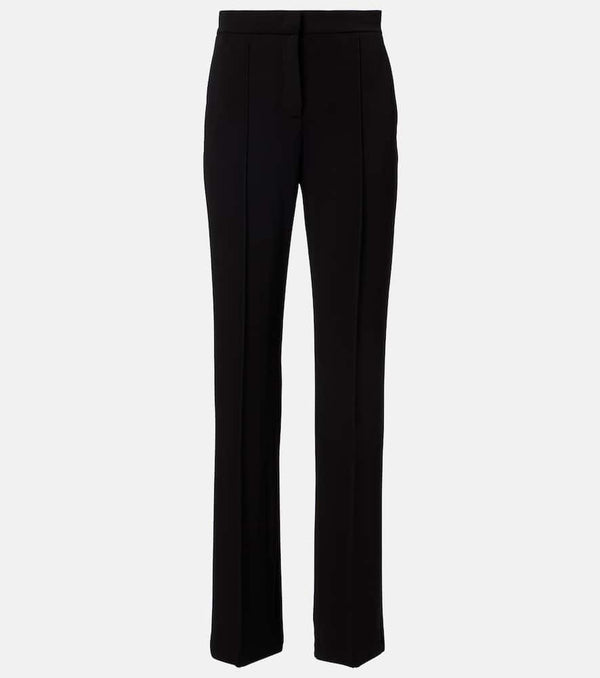 Max Mara Dinda high-rise jersey straight pants