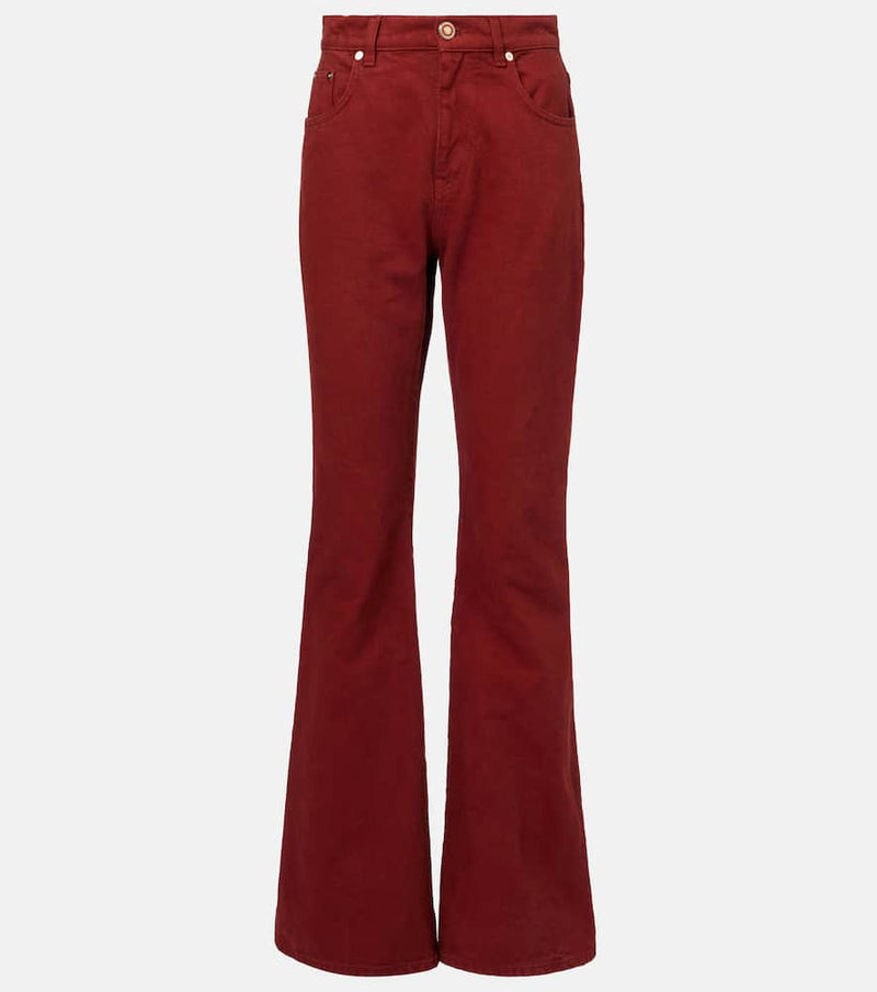 Gabriela Hearst Willa high-rise bootcut jeans