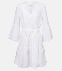 Heidi Klein Belted linen kaftan