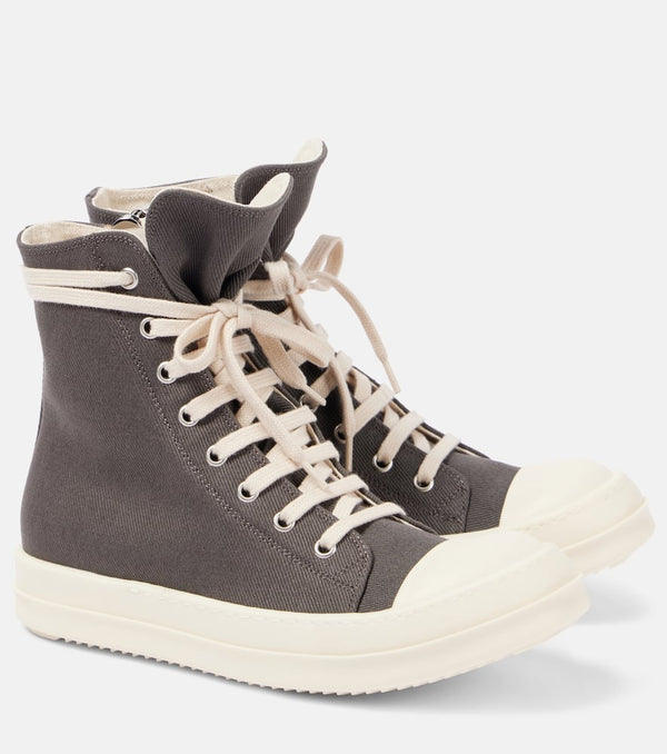 Rick Owens DRKSHDW denim high-top sneakers