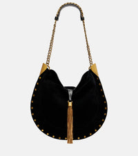 Isabel Marant Oskan Medium suede shoulder bag