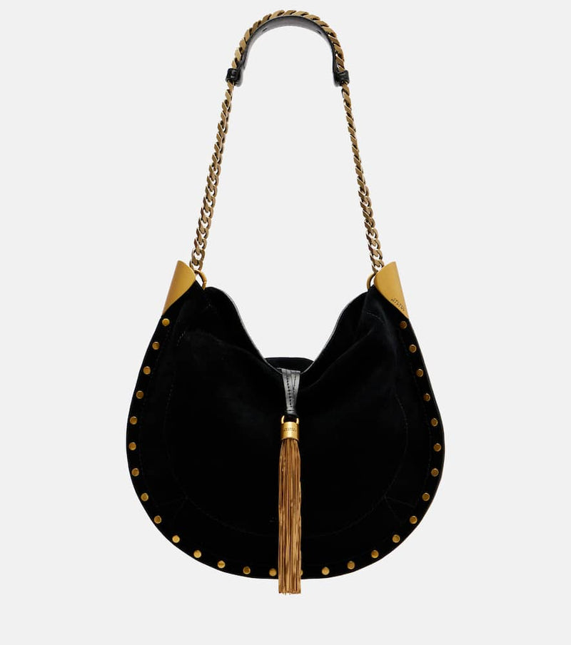 Isabel Marant Oskan Medium suede shoulder bag
