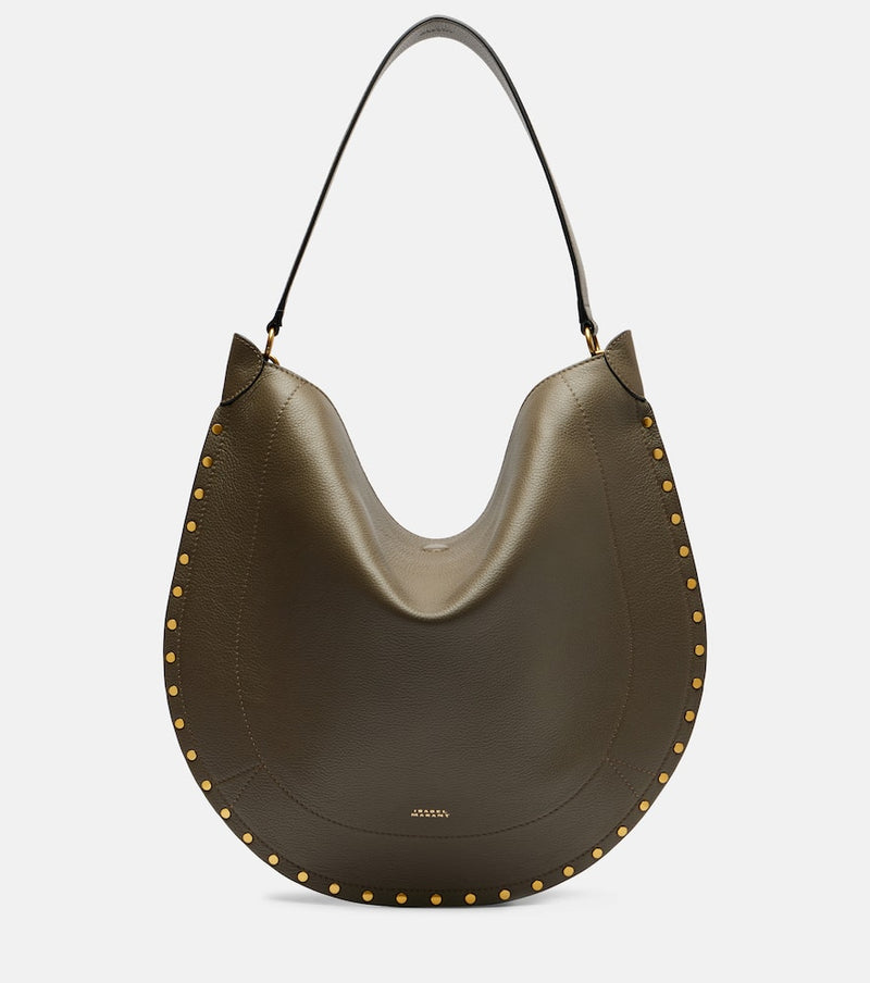 Isabel Marant Oskan Large leather shoulder bag