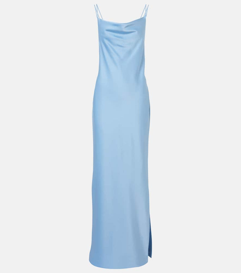 Rotate Bridal satin slip dress